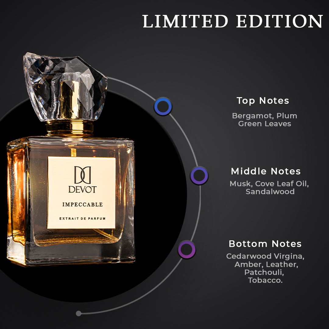 "IMPECCABLE" LIMITED EDITION SCENT FOR UNISEX