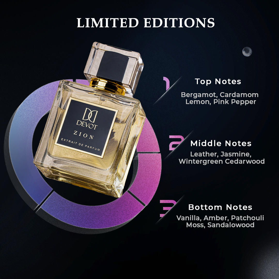 "ZION " LIMITED EDITION SCENT FOR MEN